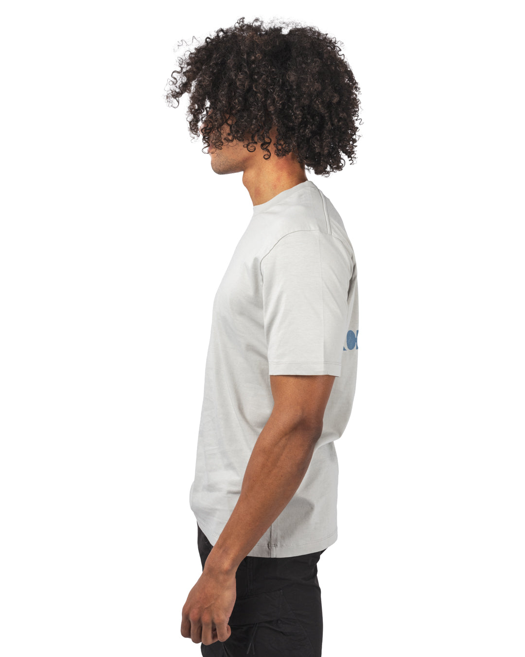 30/1 JERSEY FRONT AND BACK LOGO T-SHIRT
