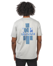 30/1 JERSEY FRONT AND BACK LOGO T-SHIRT