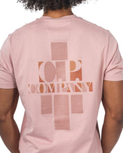 30/1 JERSEY FRONT AND BACK LOGO T-SHIRT