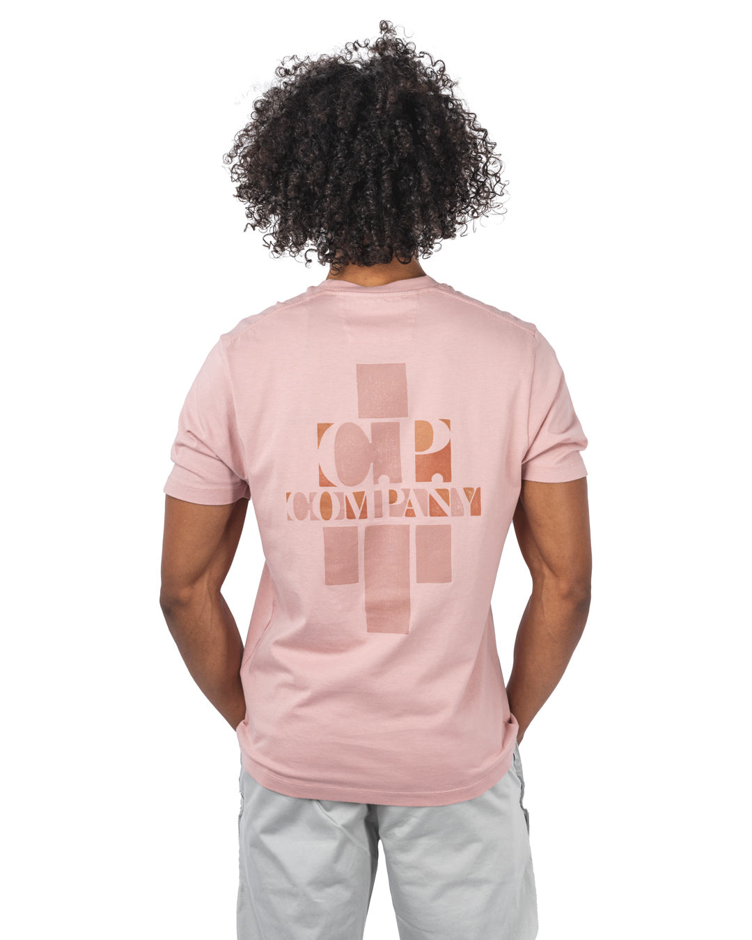 30/1 JERSEY FRONT AND BACK LOGO T-SHIRT