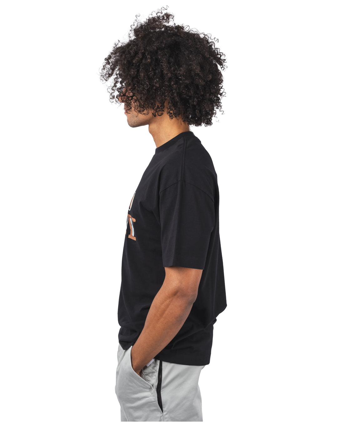 30/1 JERSEY BLURRED LOGO T-SHIRT