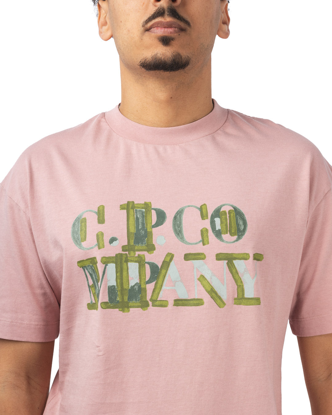 30/1 JERSEY BLURRED LOGO T-SHIRT