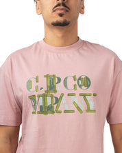 30/1 JERSEY BLURRED LOGO T-SHIRT