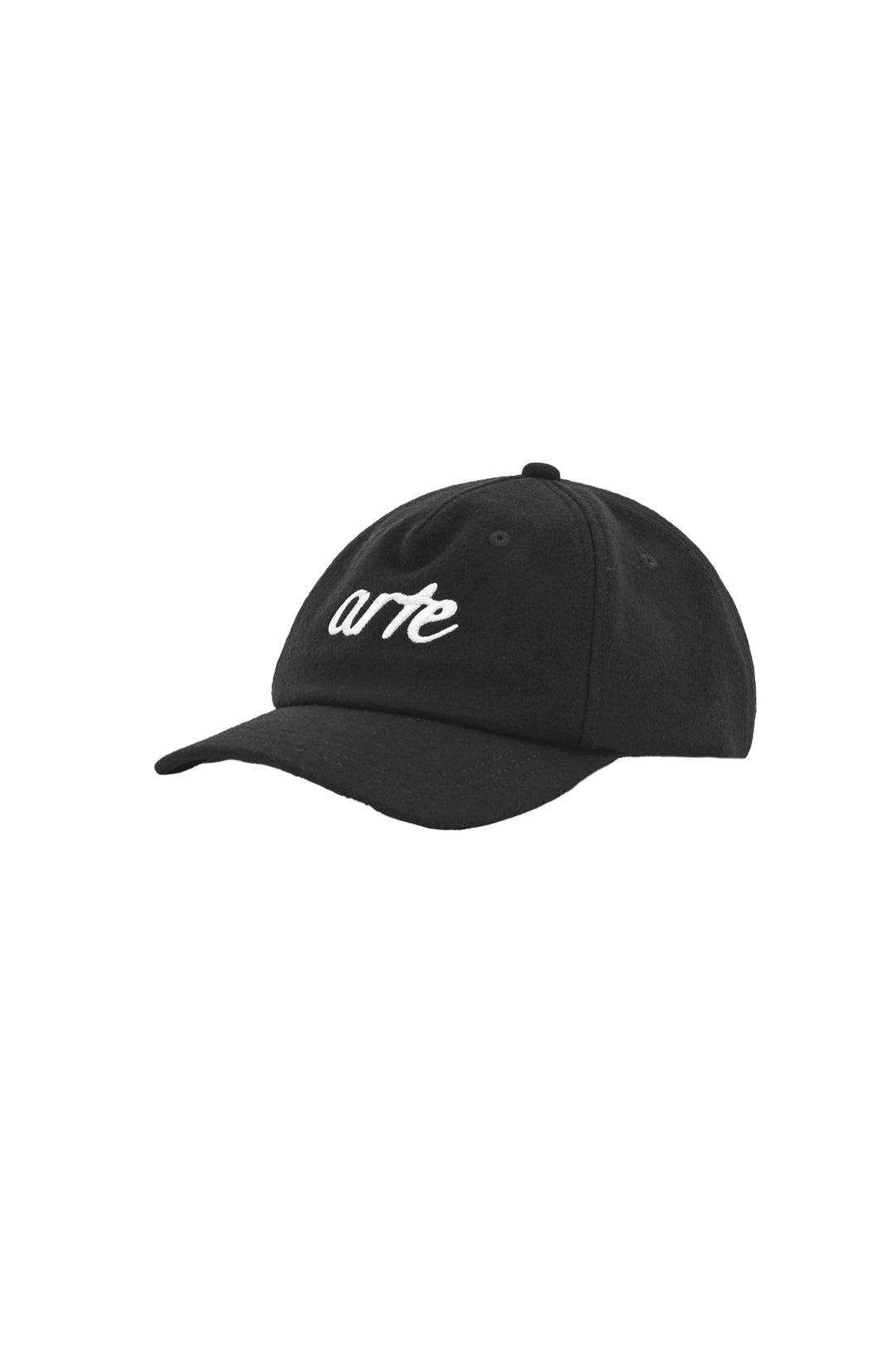 WOOL LOGO EMBROIDERY CAP