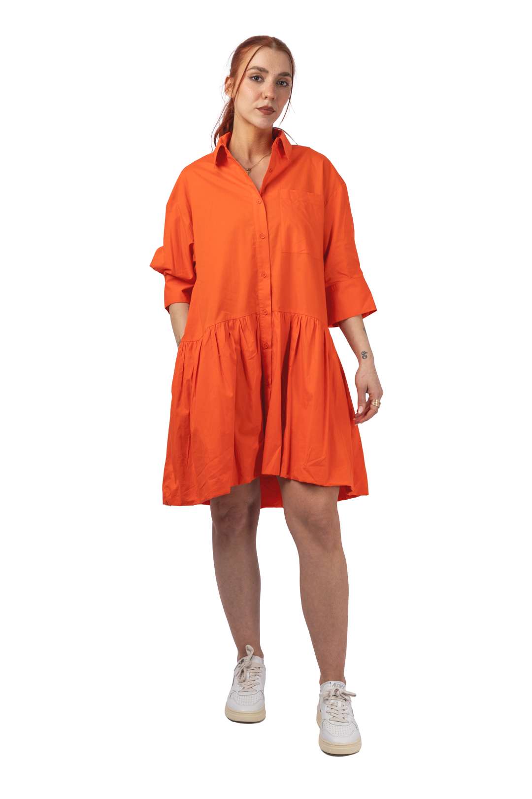 FRANZ BALLOON SLEEVE DRESS