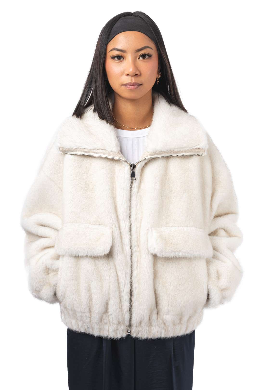 GENZ FAUX FUR JACKET