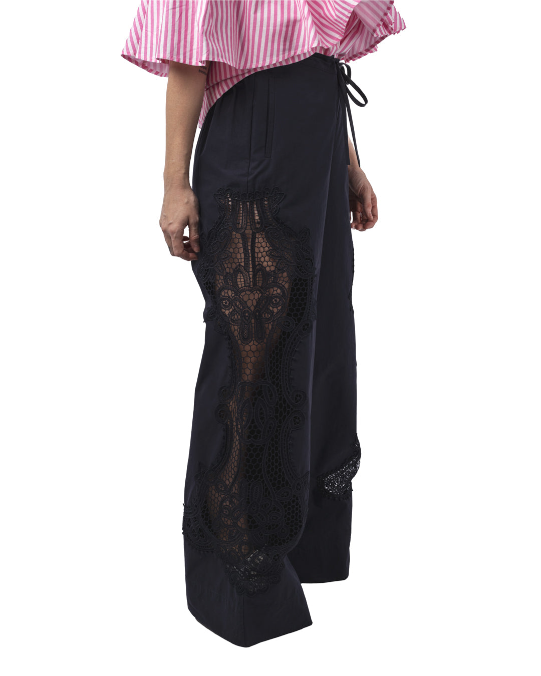 Hace Lace Panelled pants