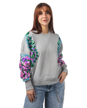 Hecrazy Embroidered Sweatshirt