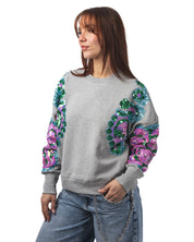 Hecrazy Embroidered Sweatshirt