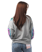 Hecrazy Embroidered Sweatshirt