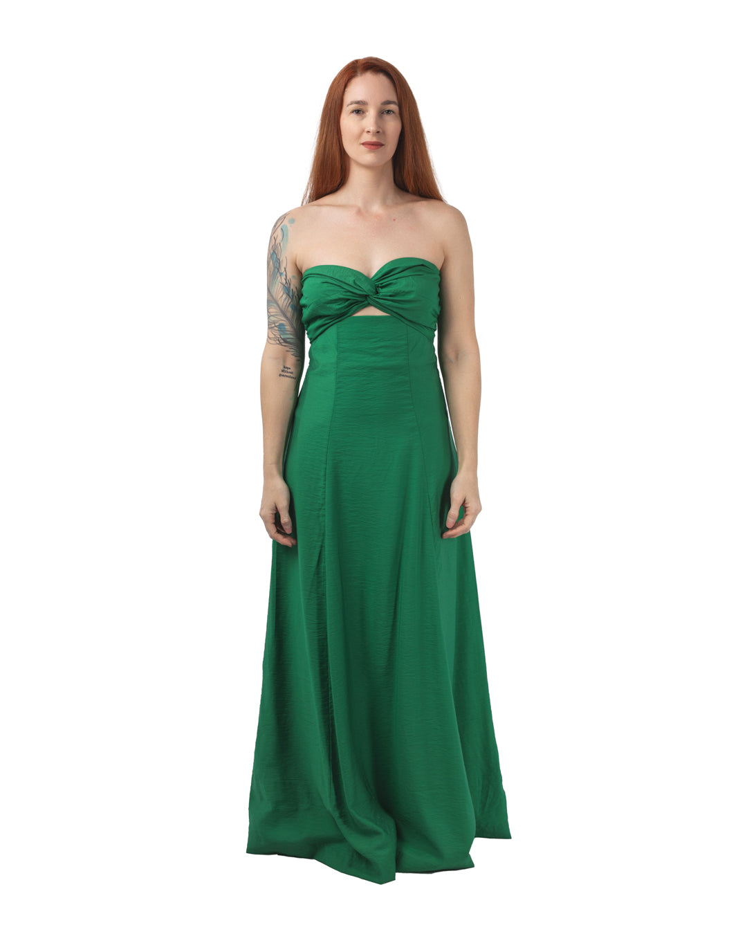 Heorgia Strapless Midi dress