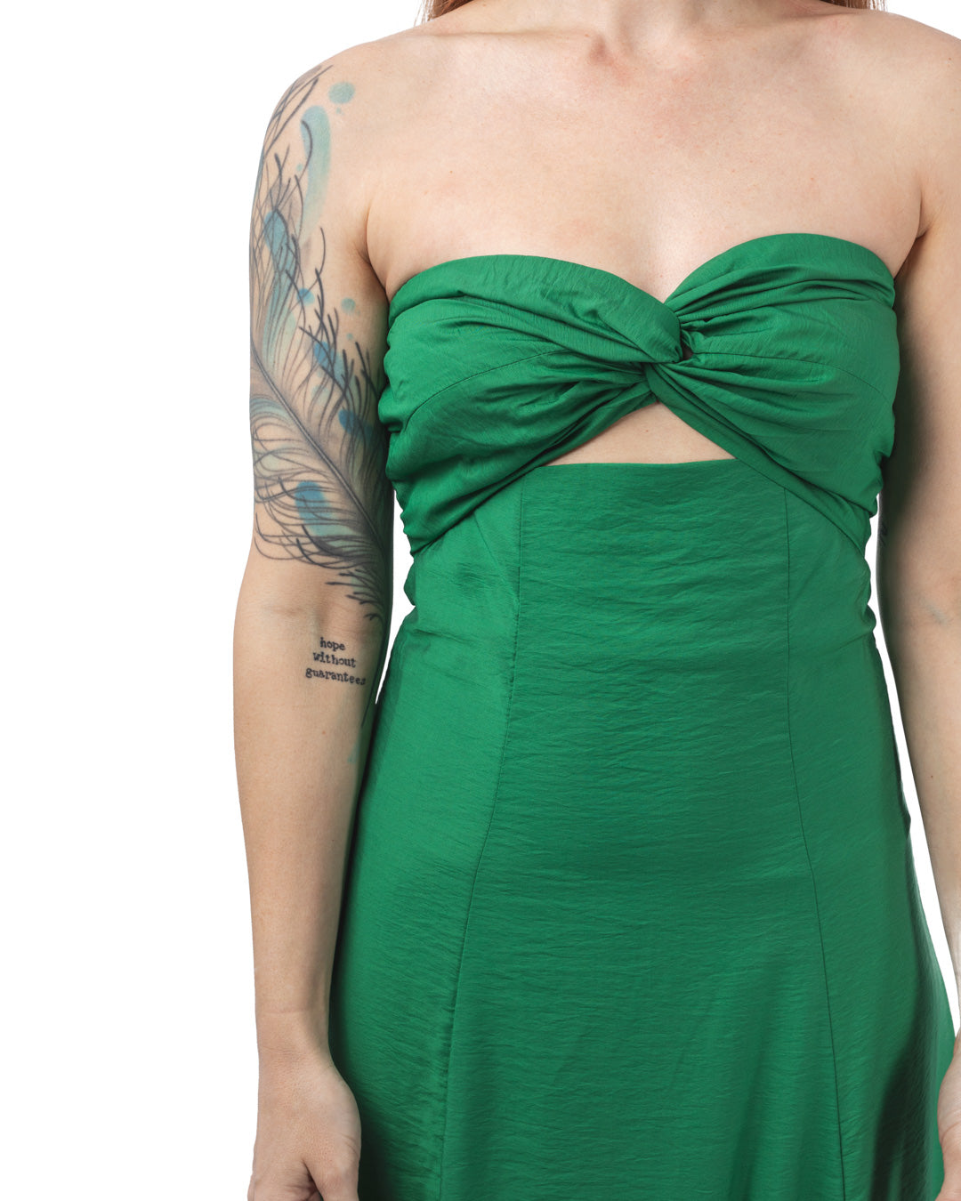 Heorgia Strapless Midi dress