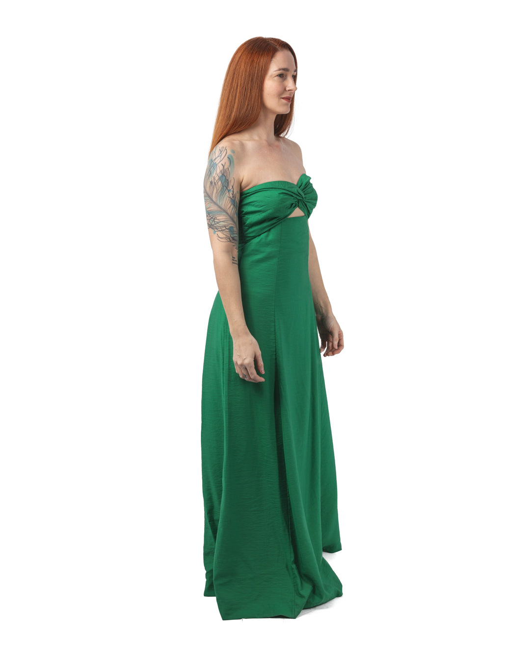 Heorgia Strapless Midi dress