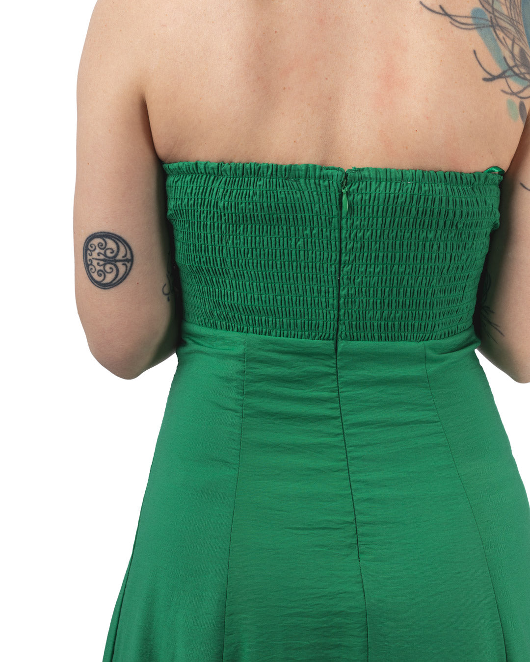 Heorgia Strapless Midi dress