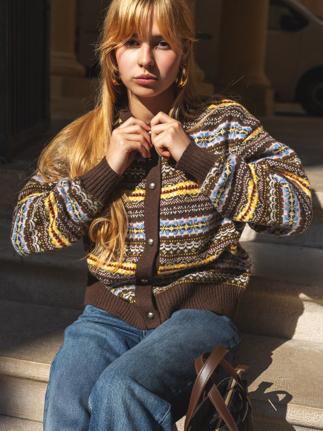 Charlotte Crewneck Cardigan