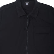 Organic Gabardine Zipped Lens Overshirt