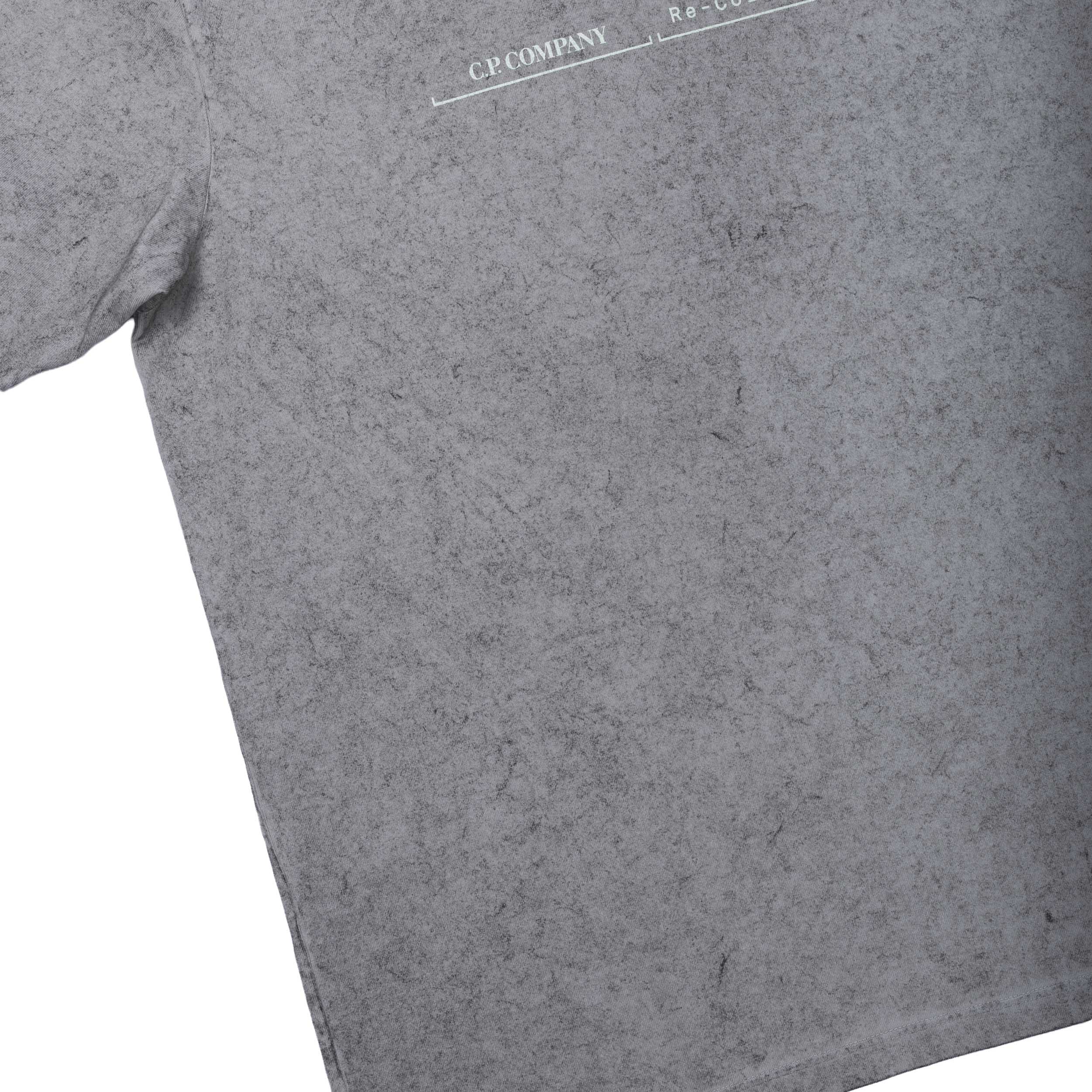 30/2 Mercerized Jersey Twisted Short Sleeve Re-Colour T-Shirt