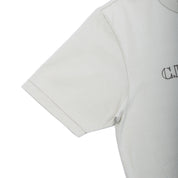 30/2 Mercerized Jersey Twisted Short Sleeve Logo T-Shirt