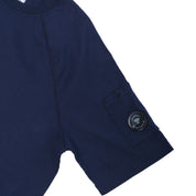30/2 Mercerized Jersey Twisted Short Sleeve Lens T-Shirt