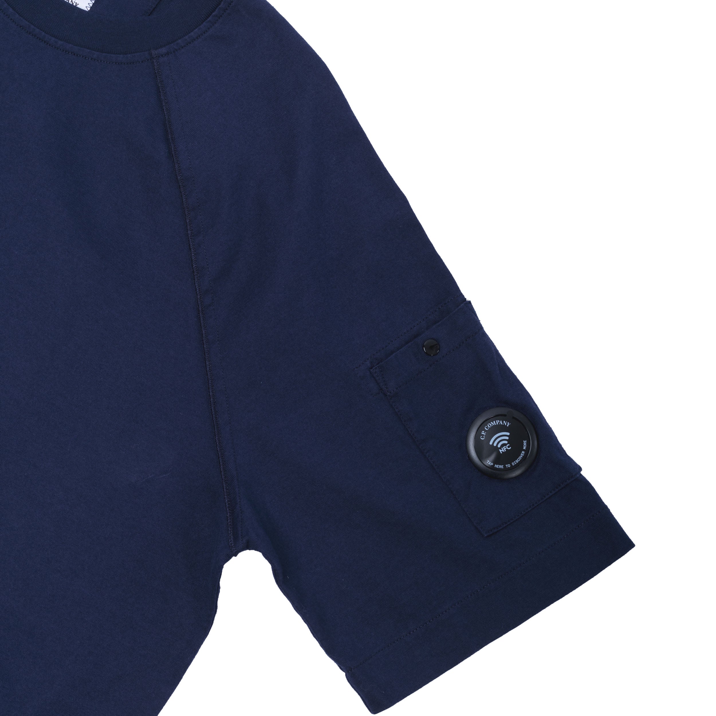 30/2 Mercerized Jersey Twisted Short Sleeve Lens T-Shirt