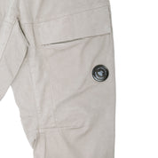 Stretch Sateen Loose Seamless Cargo Pants