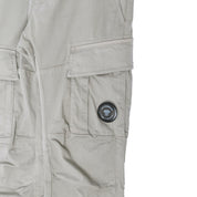 Stretch Sateen Loose Seamless Cargo Pants