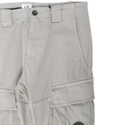 Stretch Sateen Loose Seamless Cargo Pants