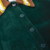 Veste en tricot à col Kamore