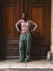 Two Tuck Wide Cation Pants