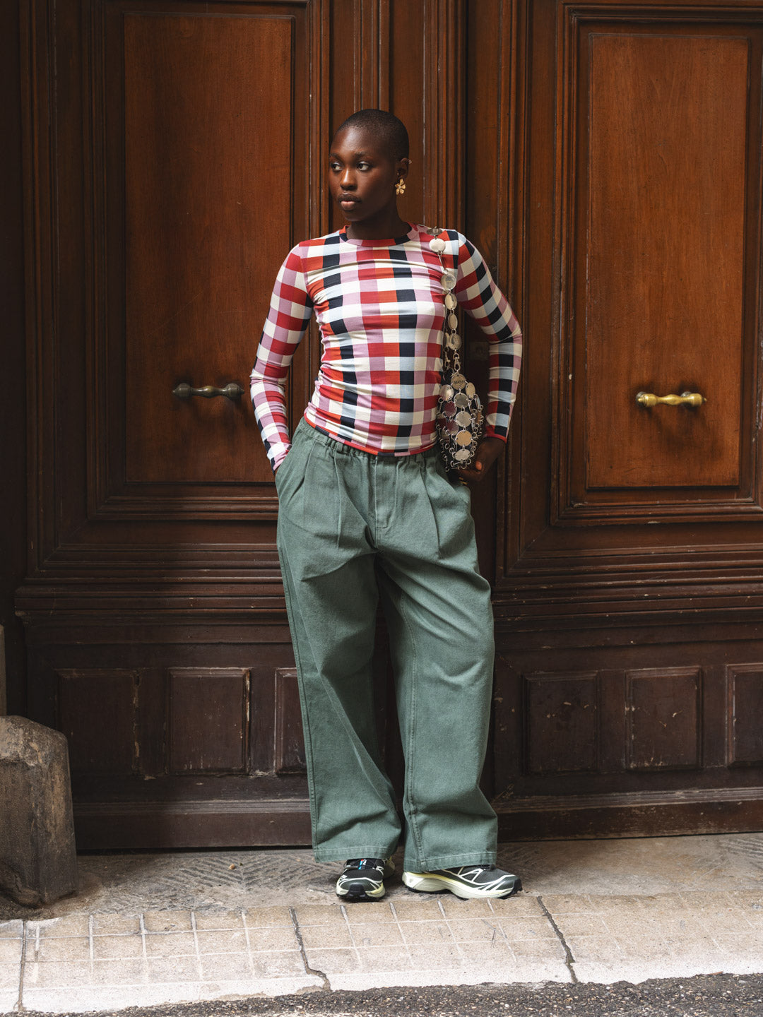 Two Tuck Wide Cation Pants