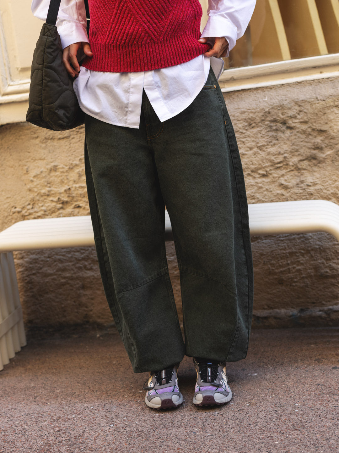 Kokos Colour Denim Barrel Leg