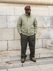 Two Tuck Wide Denim Pants