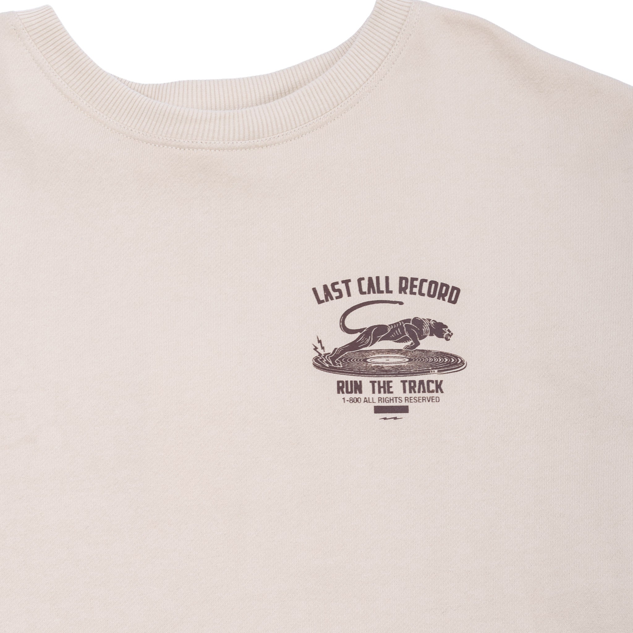 Last Call Record Sweat Crewneck