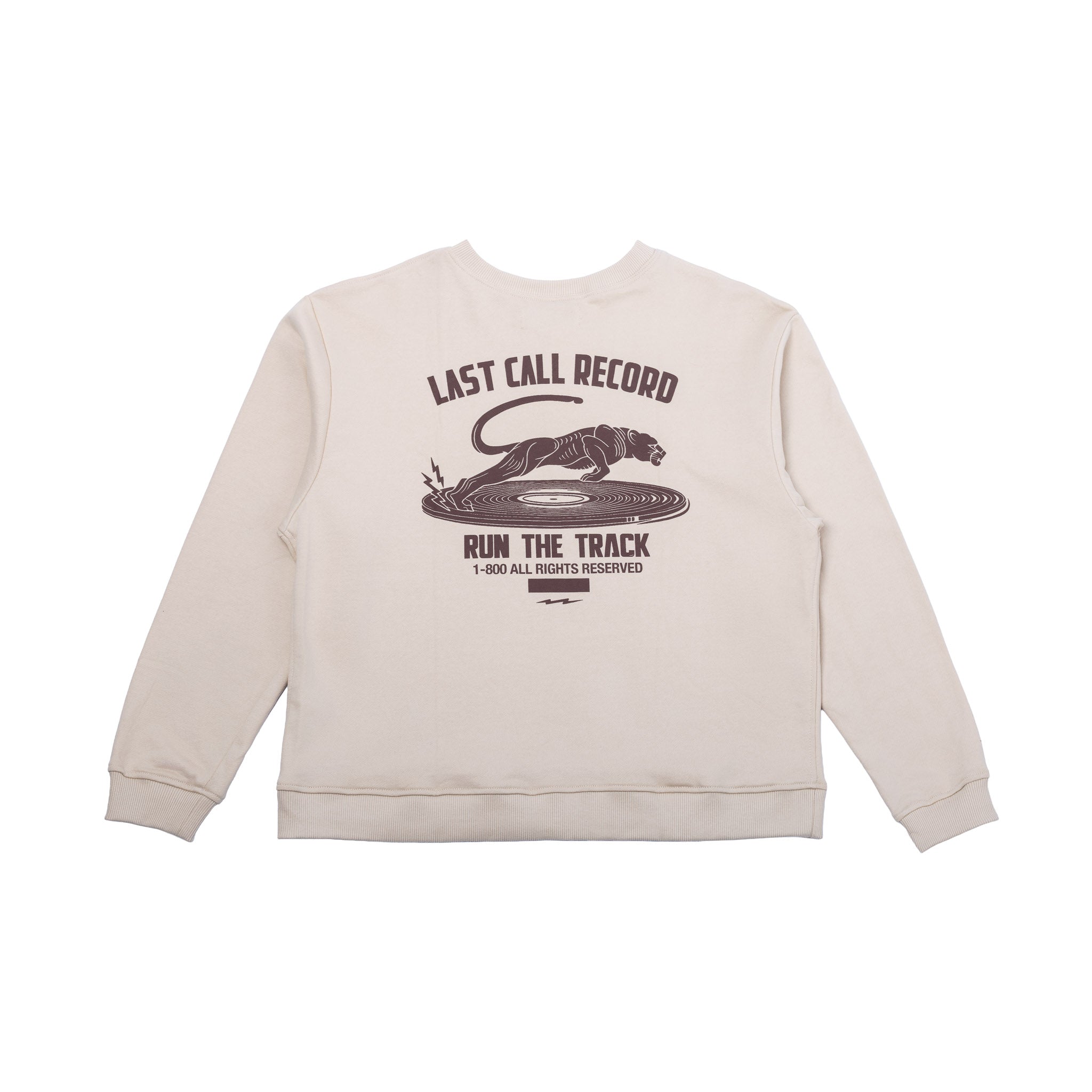 Last Call Record Sweat Crewneck