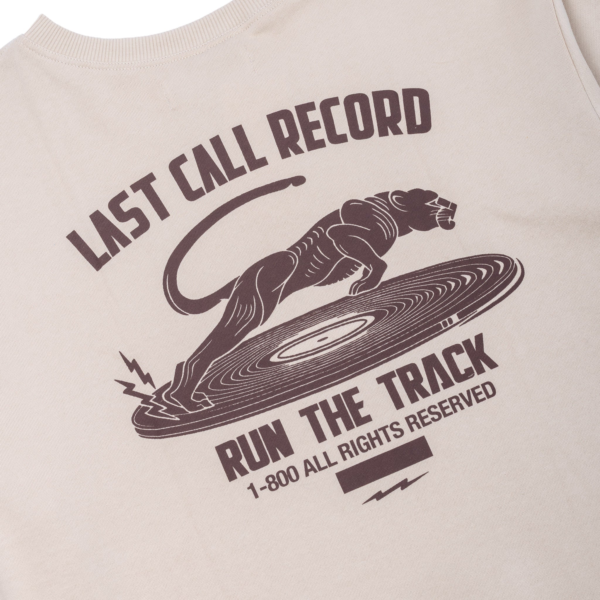 Last Call Record Sweat Crewneck