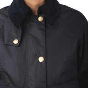 Cropped Beadnell Wax Jacket
