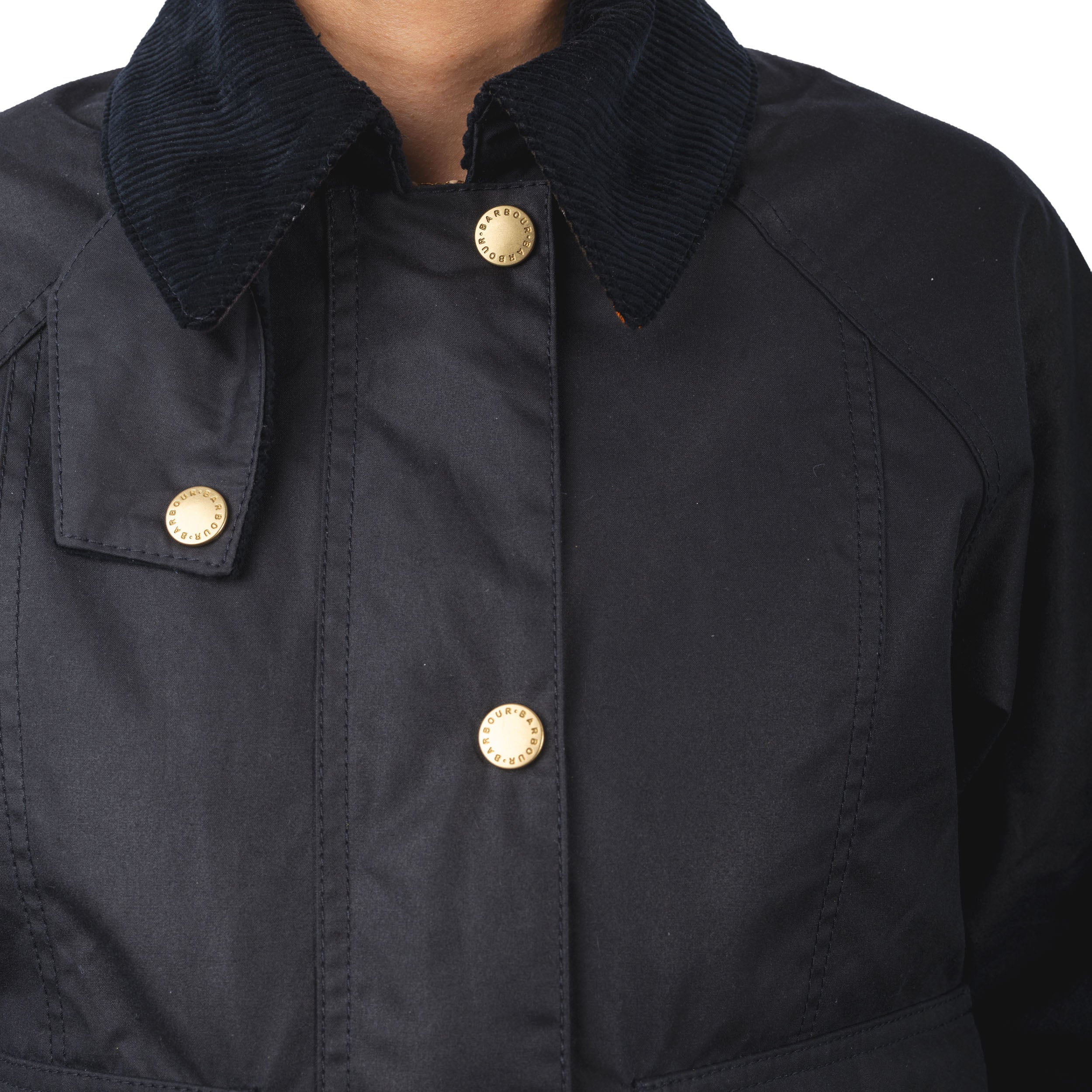 Cropped Beadnell Wax Jacket