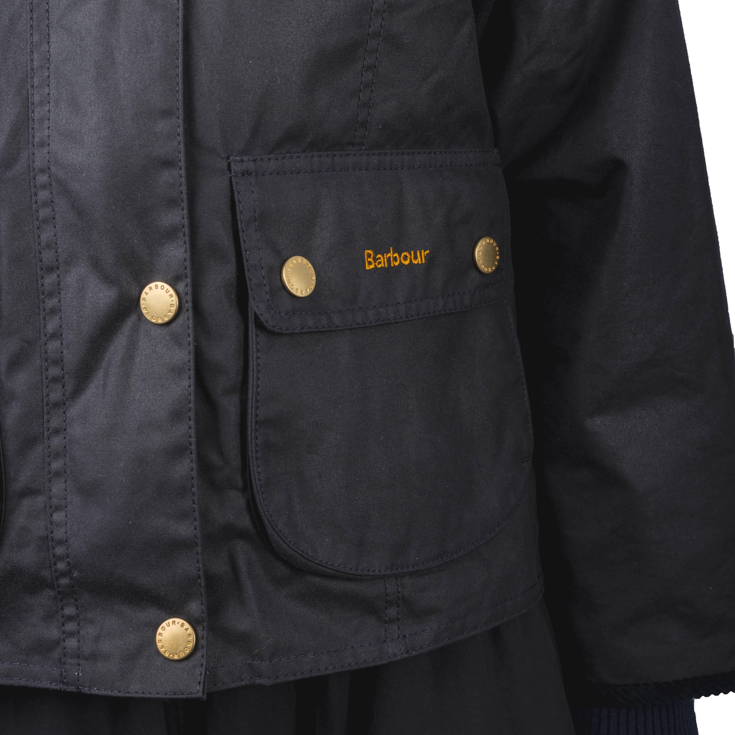 Cropped Beadnell Wax Jacket