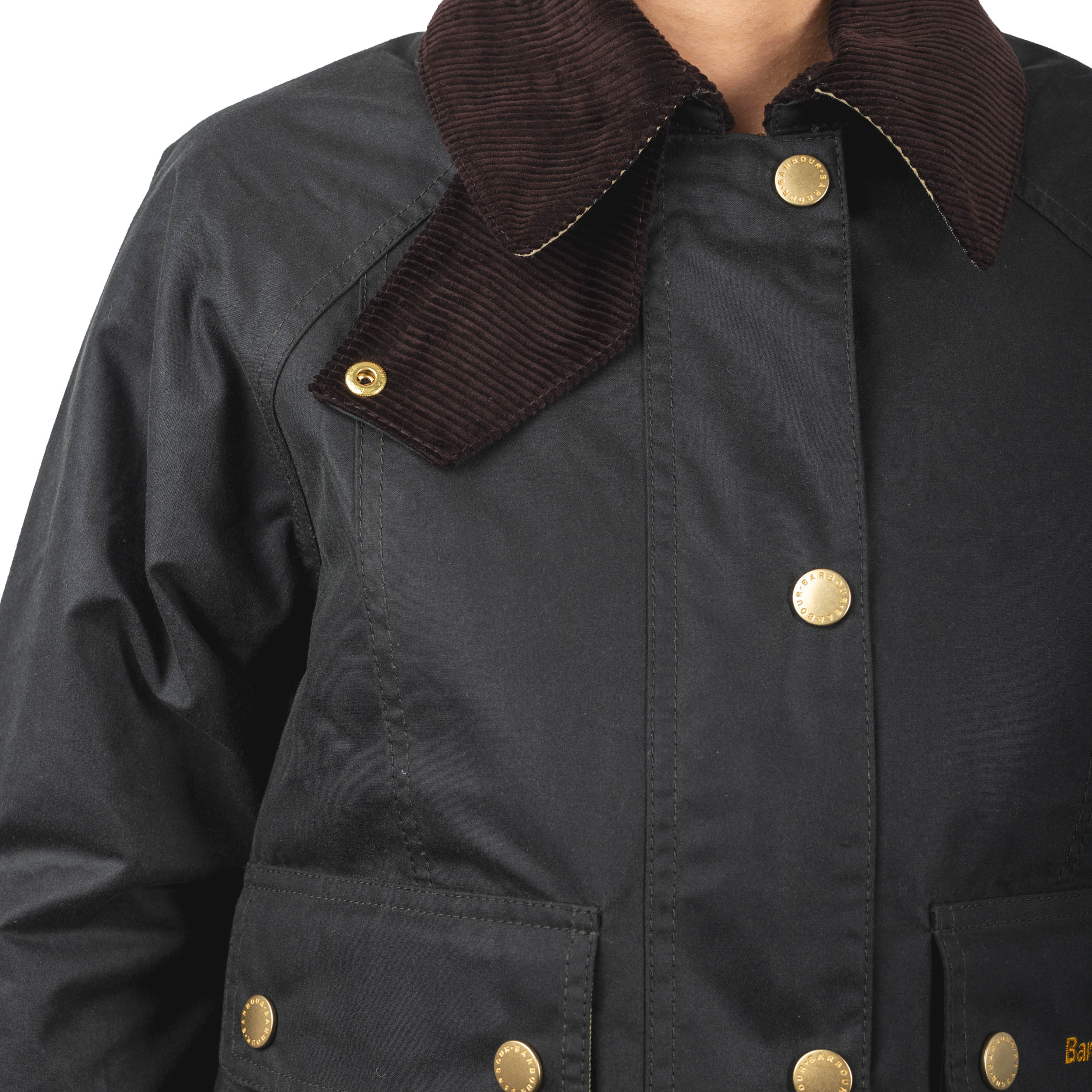 Cropped Beadnell Wax Jacket