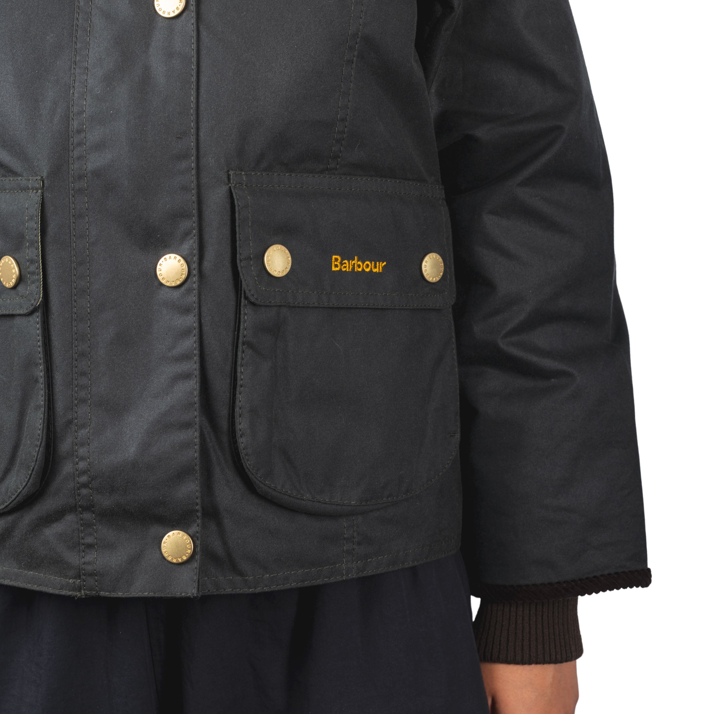 Cropped Beadnell Wax Jacket