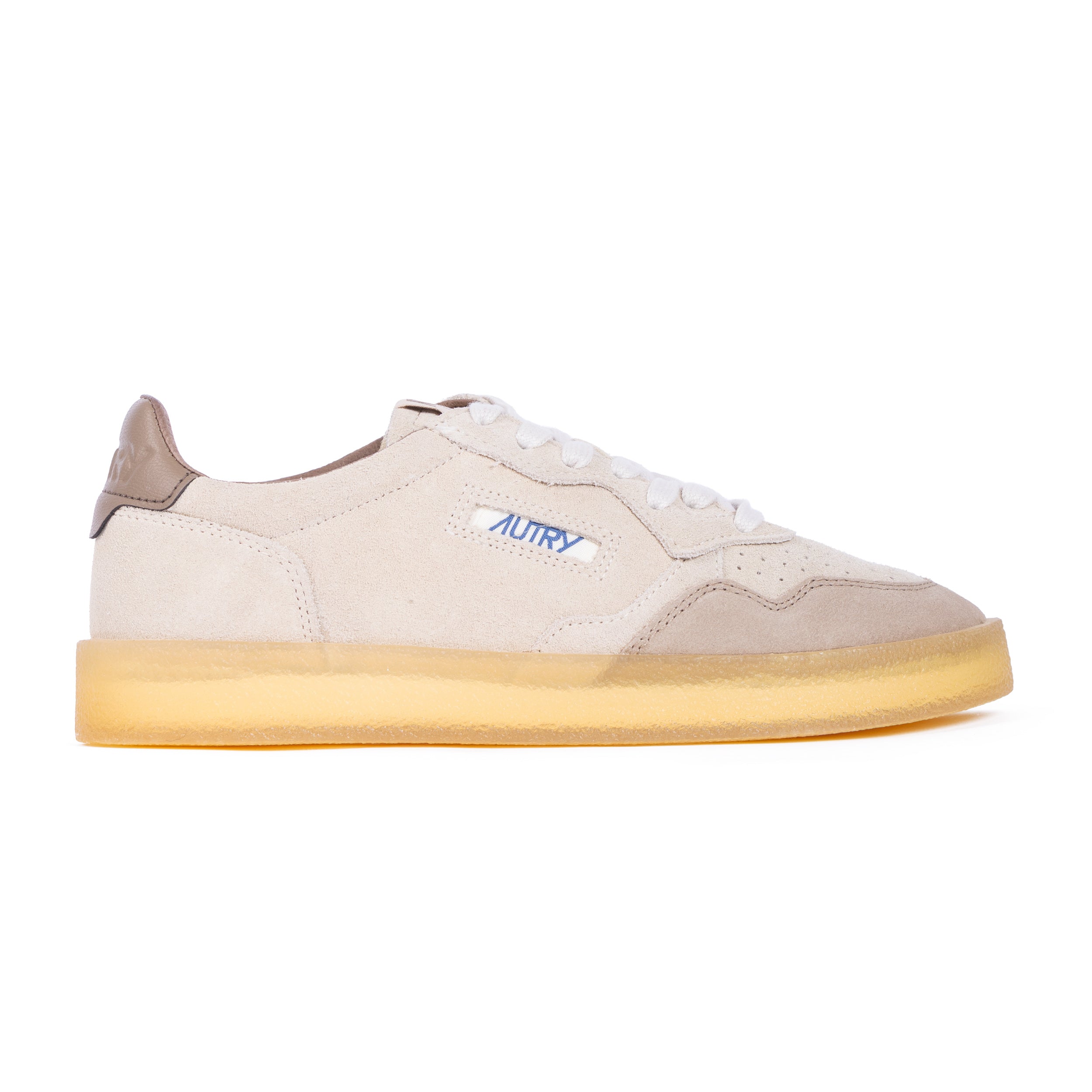 Medalist Low Leather Suede Crepe