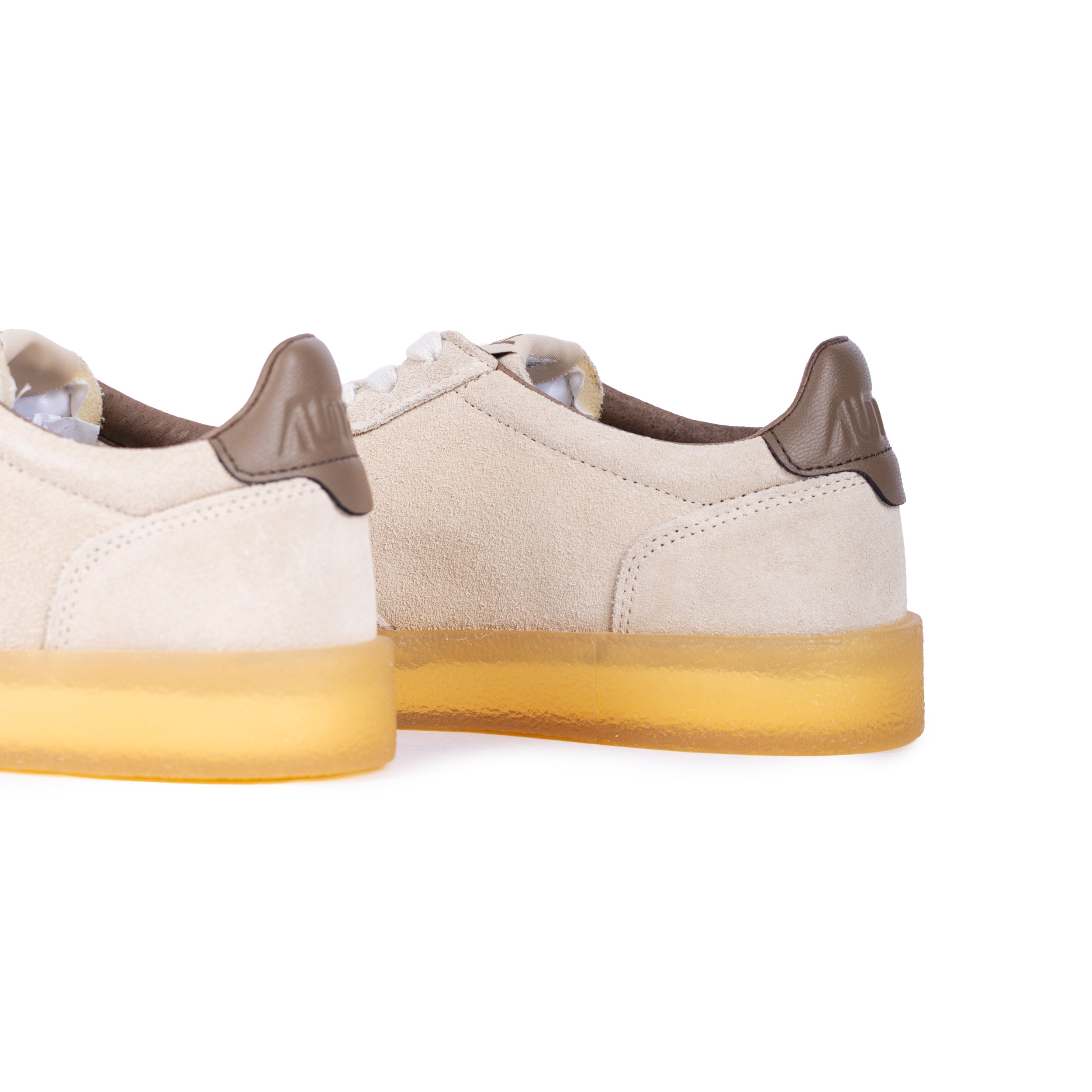 Medalist Low Leather Suede Crepe