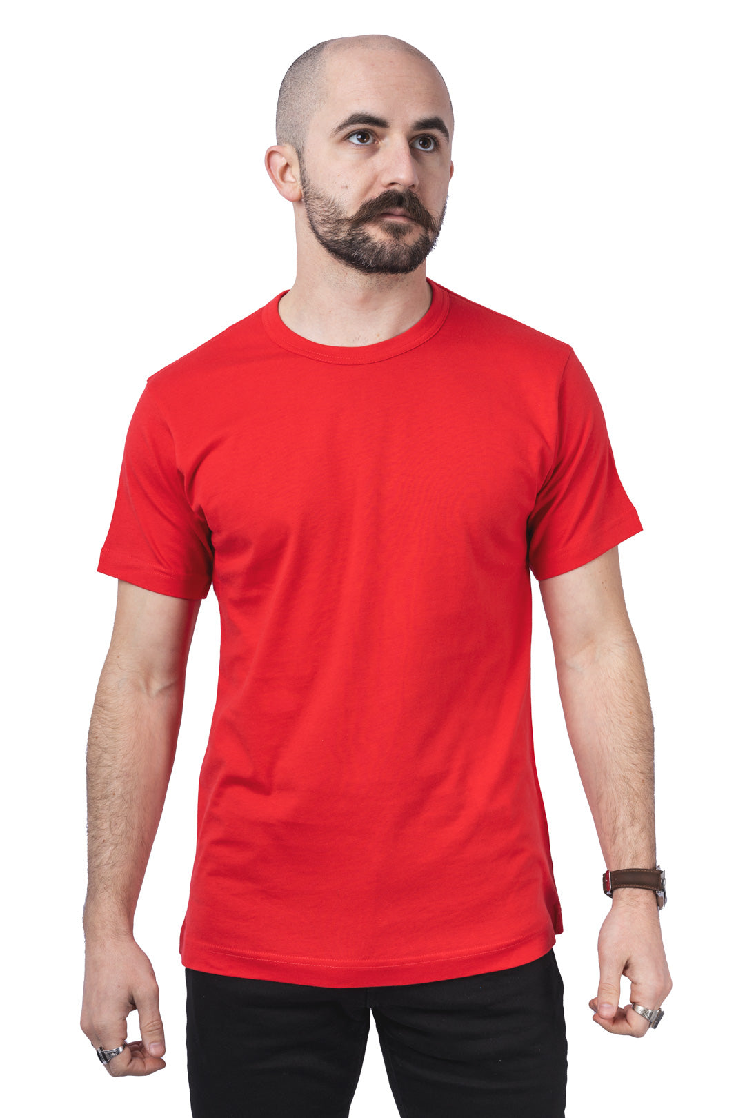 ROUND NECK LOGO TEE