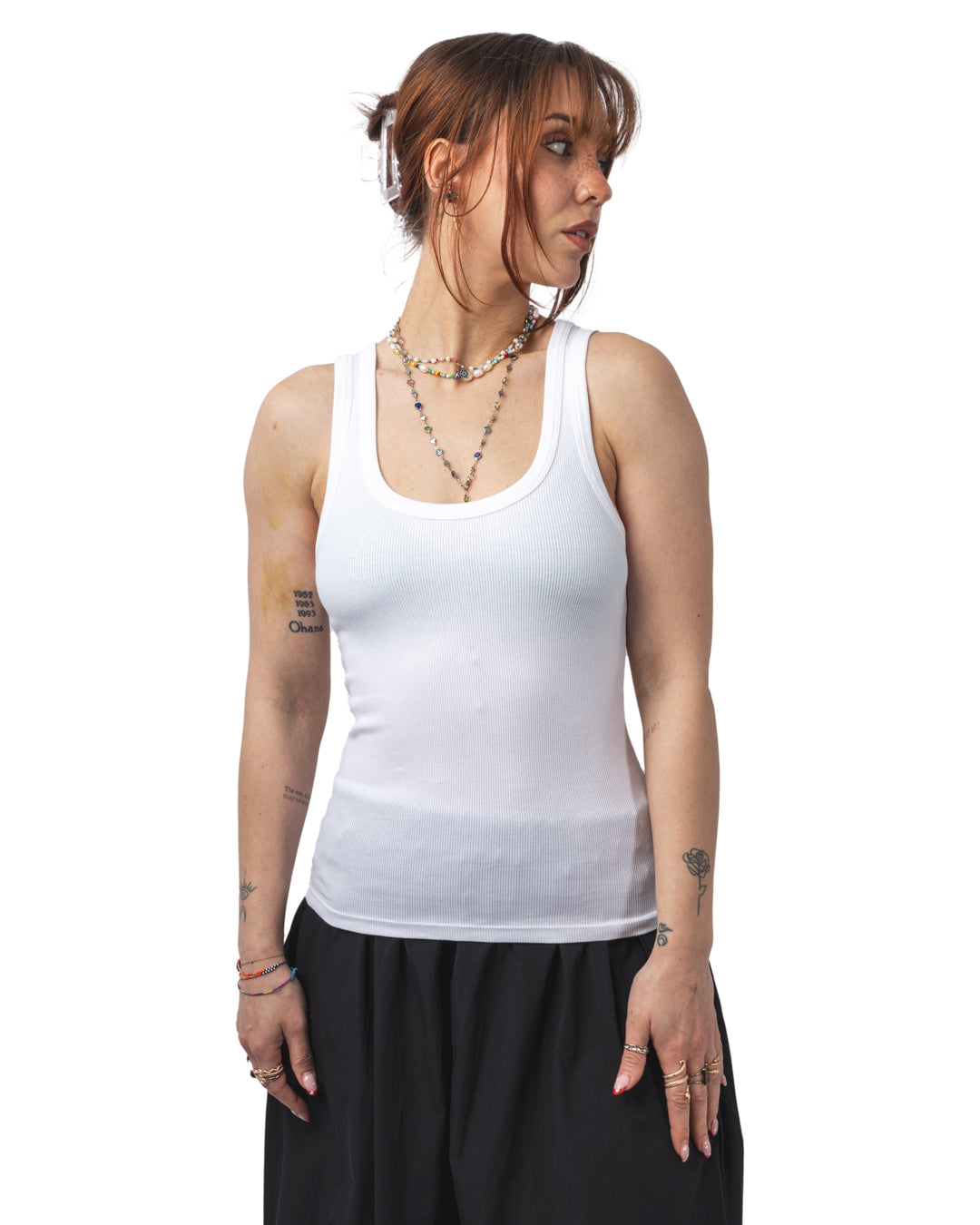 ORGANIC RIB TANK TOP
