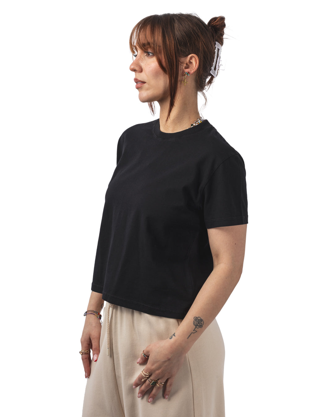 ORGANIC BOXY CROP TEE