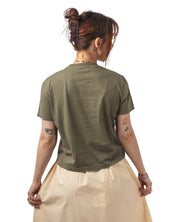 ORGANIC BOXY CROP TEE