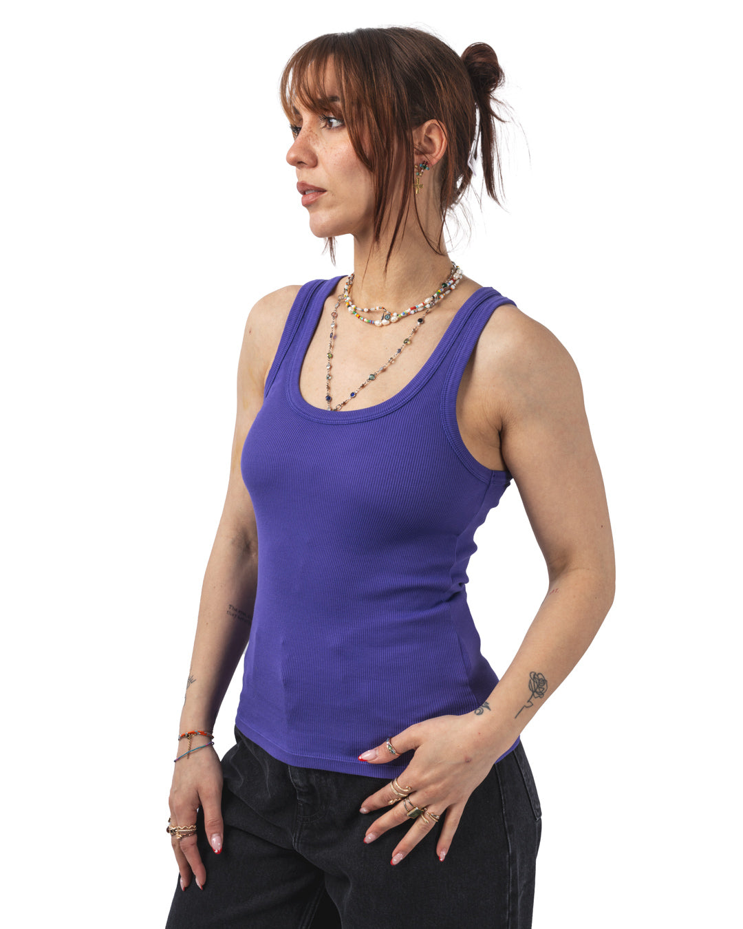 ORGANIC RIB TANK TOP