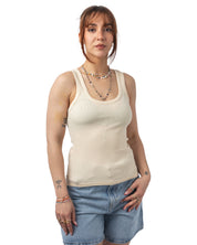 ORGANIC RIB TANK TOP