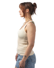 ORGANIC RIB TANK TOP