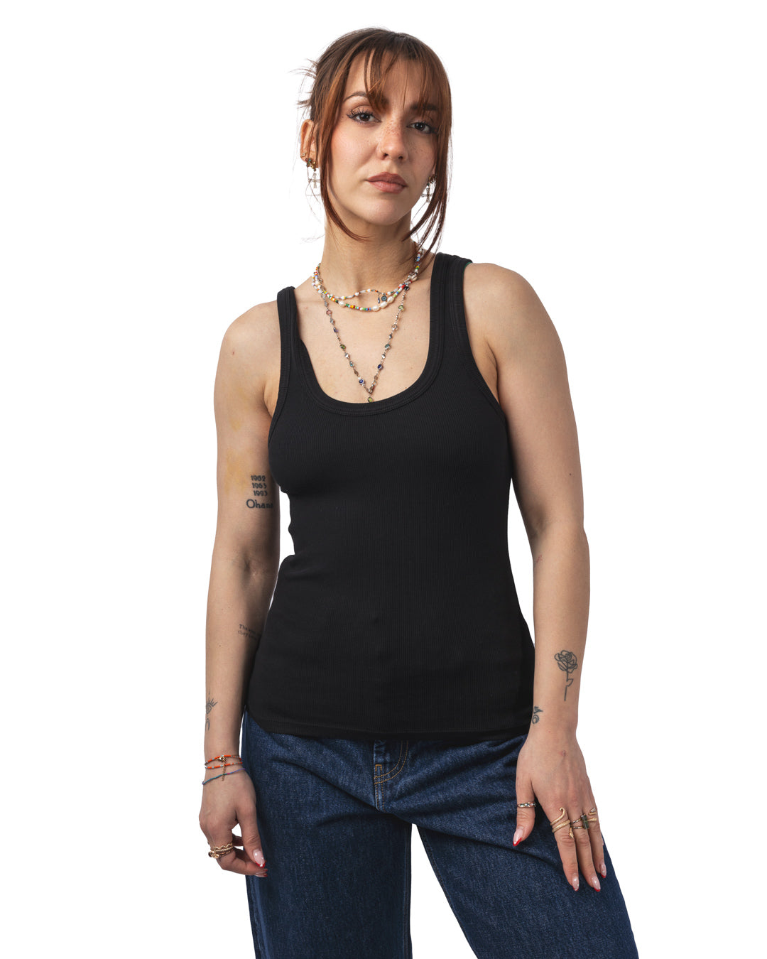 ORGANIC RIB TANK TOP